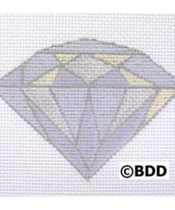 A diamond is shown in this picture.