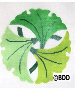 A green leaf with the word bdd in front of it.