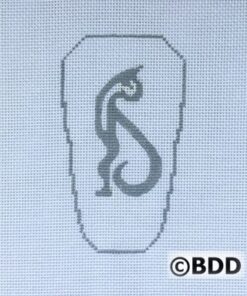A picture of the front of a glass.