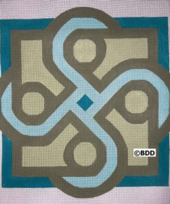A picture of the pattern for a quilt.