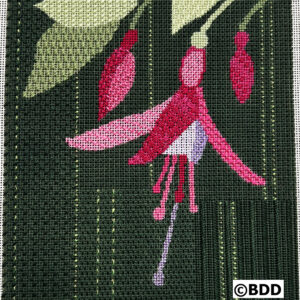 Alternative view of Woodland Fuschia Canvas, Thread Kit, Stitchguide